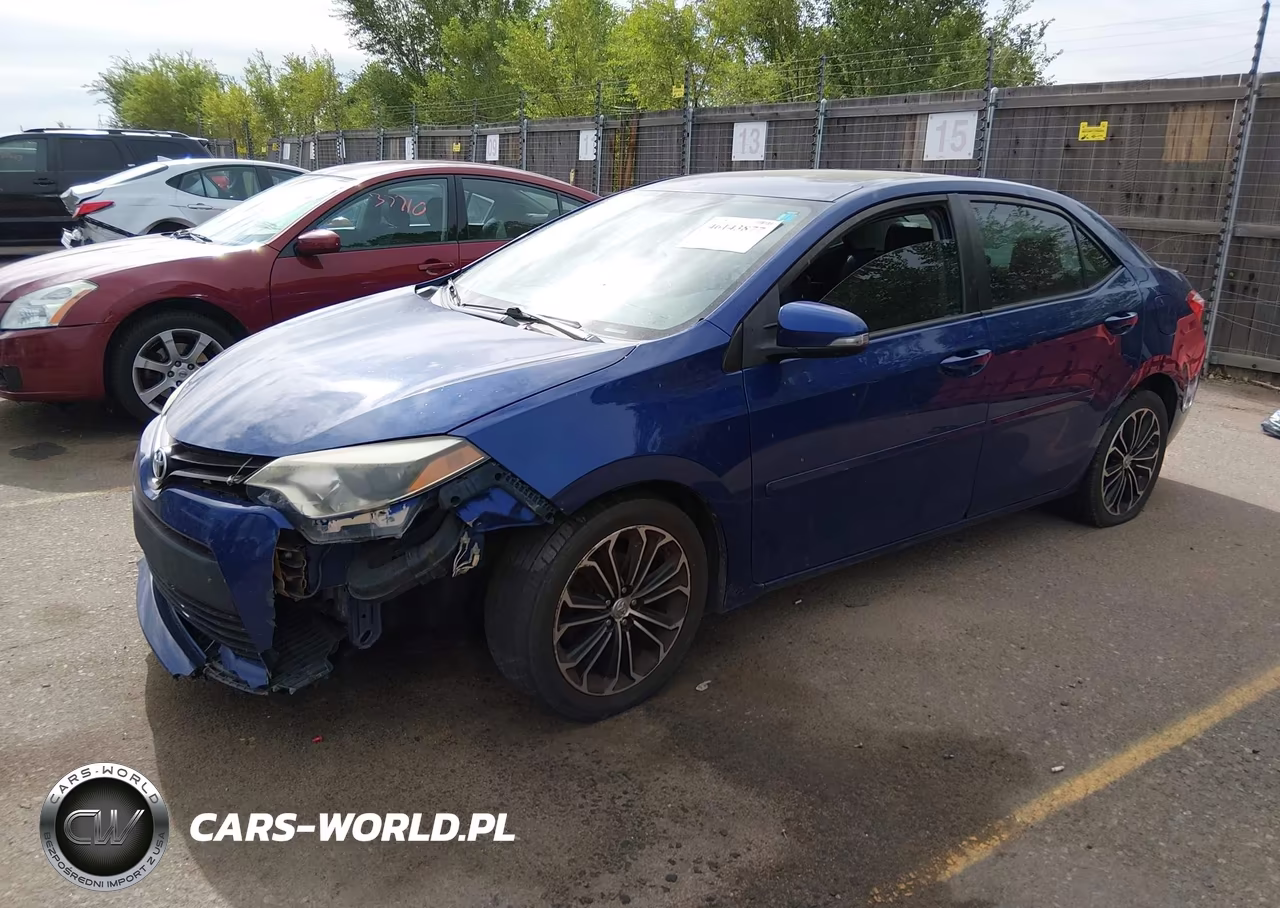 2014 Toyota Corolla S Plus VIN:2T1BURHE1EC227812 - 2