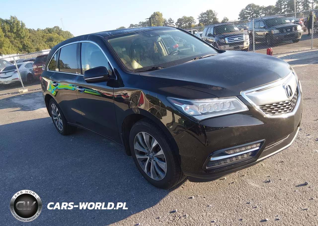2016 Acura Mdx Technology Acurawatch Plus Packages-Technology Package VIN:5FRYD3H43GB013562 - 1