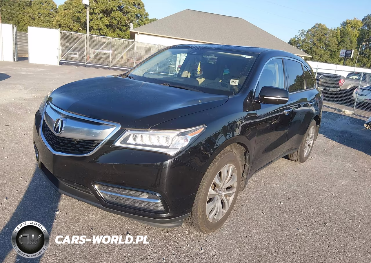 2016 Acura Mdx Technology Acurawatch Plus Packages-Technology Package VIN:5FRYD3H43GB013562 - 2