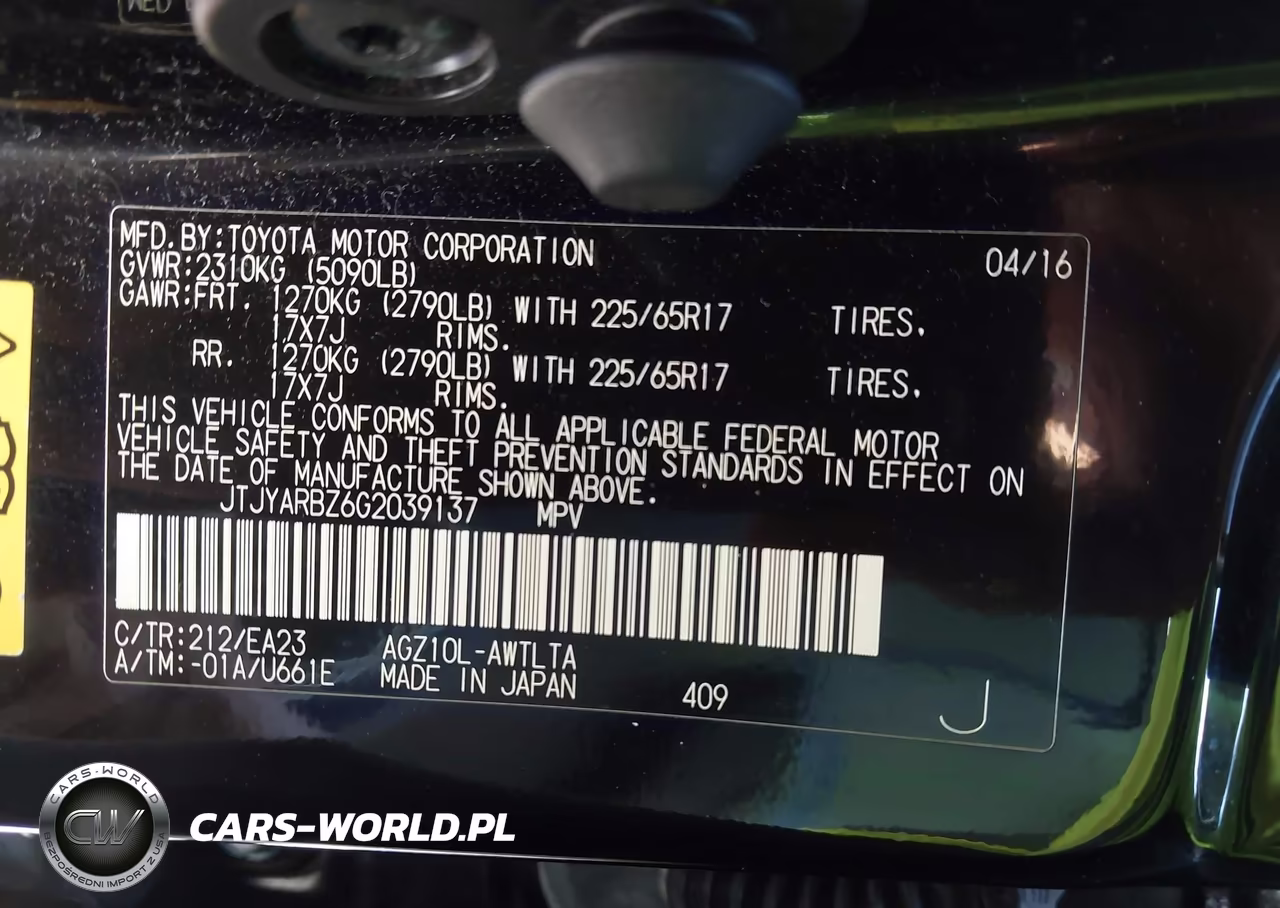 2016 Lexus Nx 200T VIN:JTJYARBZ6G2039137 - 9