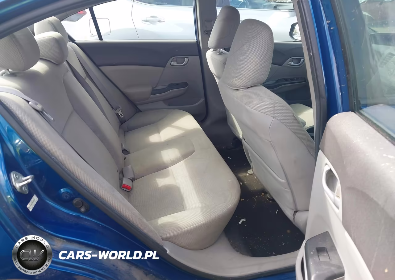 2012 Honda Civic Lx VIN:19XFB2F59CE002327 - 8