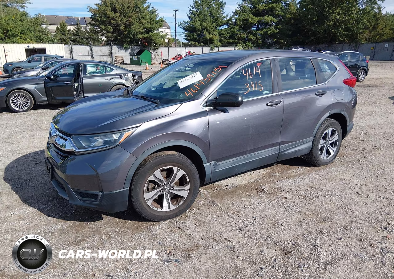 2018 Honda Cr-V Lx VIN:2HKRW6H33JH222768 - 2