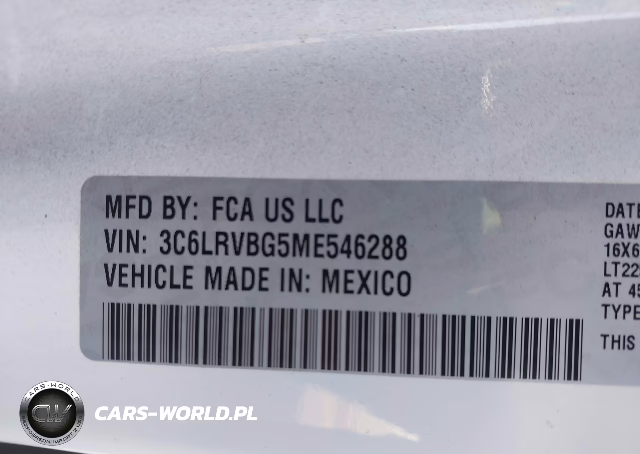 2021 Ram Promaster VIN:3C6LRVBG5ME546288 - 9