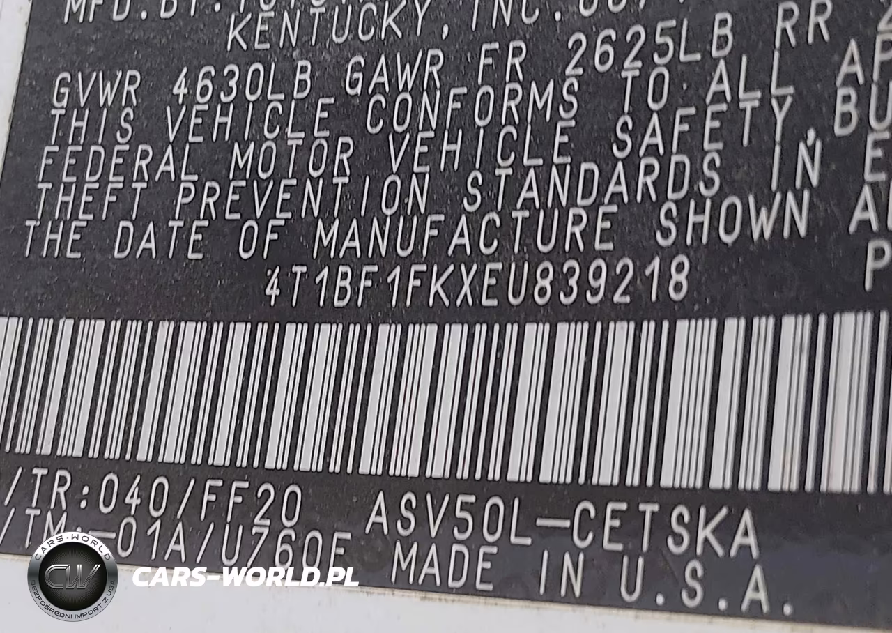 2014 Toyota Camry Se VIN:4T1BF1FKXEU839218 - 9