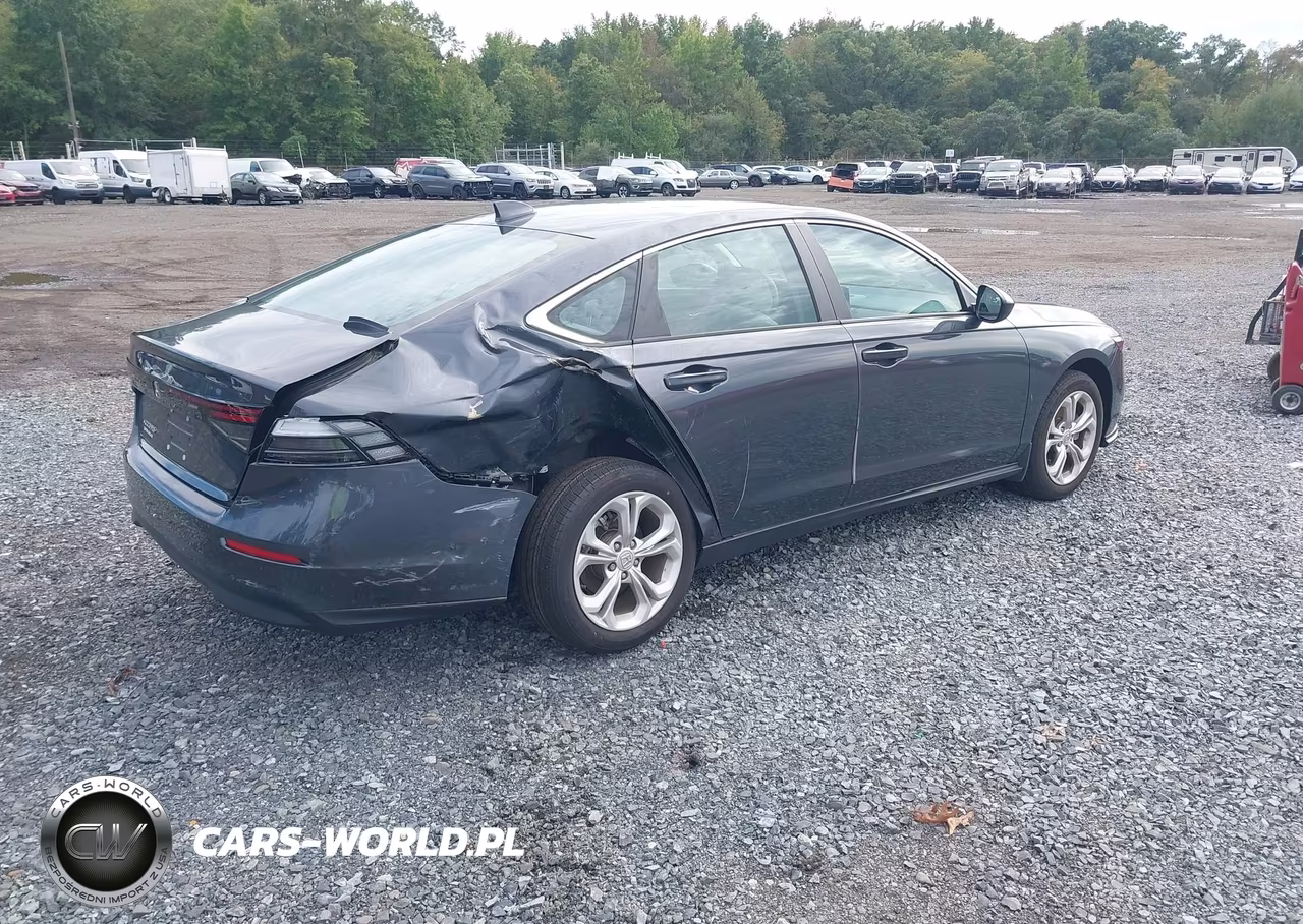 2025 Honda Accord Lx VIN:1HGCY1F24SA026605 - 4