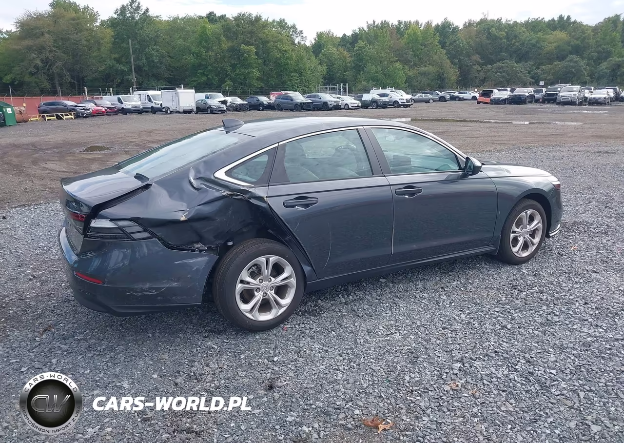 2025 Honda Accord Lx VIN:1HGCY1F24SA026605 - 6