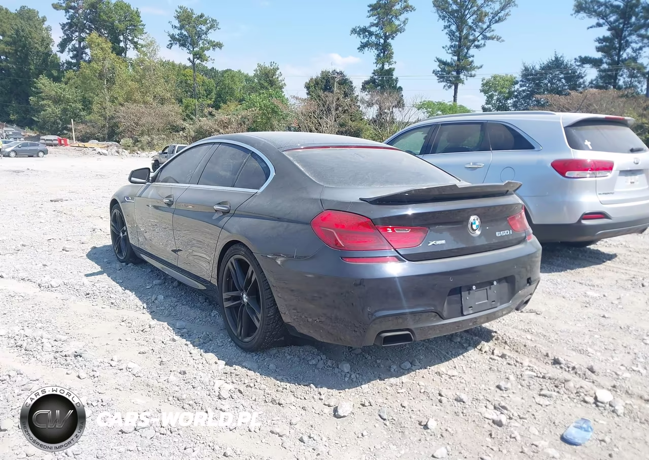 2013 BMW 650I Gran Coupe xDrive VIN:WBA6B4C56DDG67821 - 3