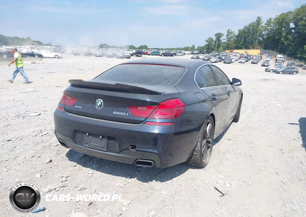 2013 BMW 650I Gran Coupe xDrive VIN:WBA6B4C56DDG67821 - 4