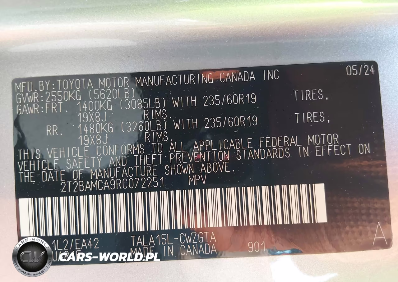 2024 Lexus Rx 350 Premium VIN:2T2BAMCA9RC072251 - 9