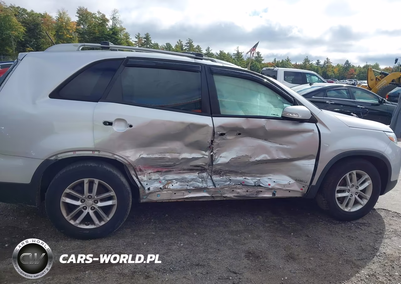 2014 Kia Sorento Lx VIN:5XYKTCA66EG454887 - 14