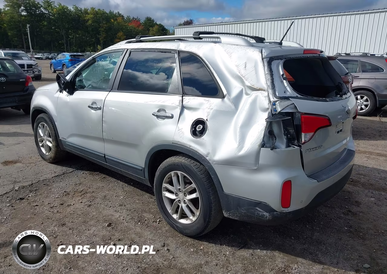 2014 Kia Sorento Lx VIN:5XYKTCA66EG454887 - 3