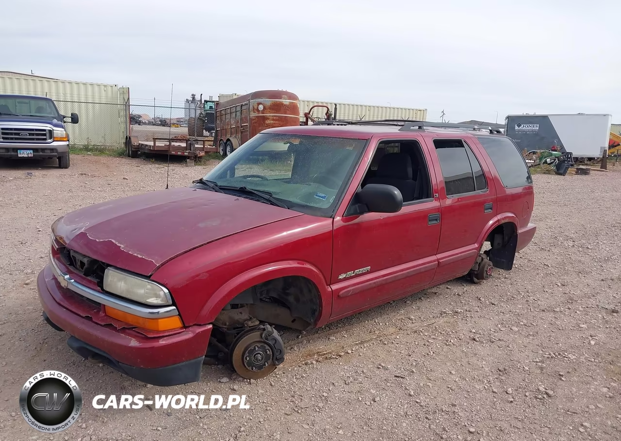 2003 Chevrolet Blazer Ls VIN:1GNDT13X73K136052 - 2