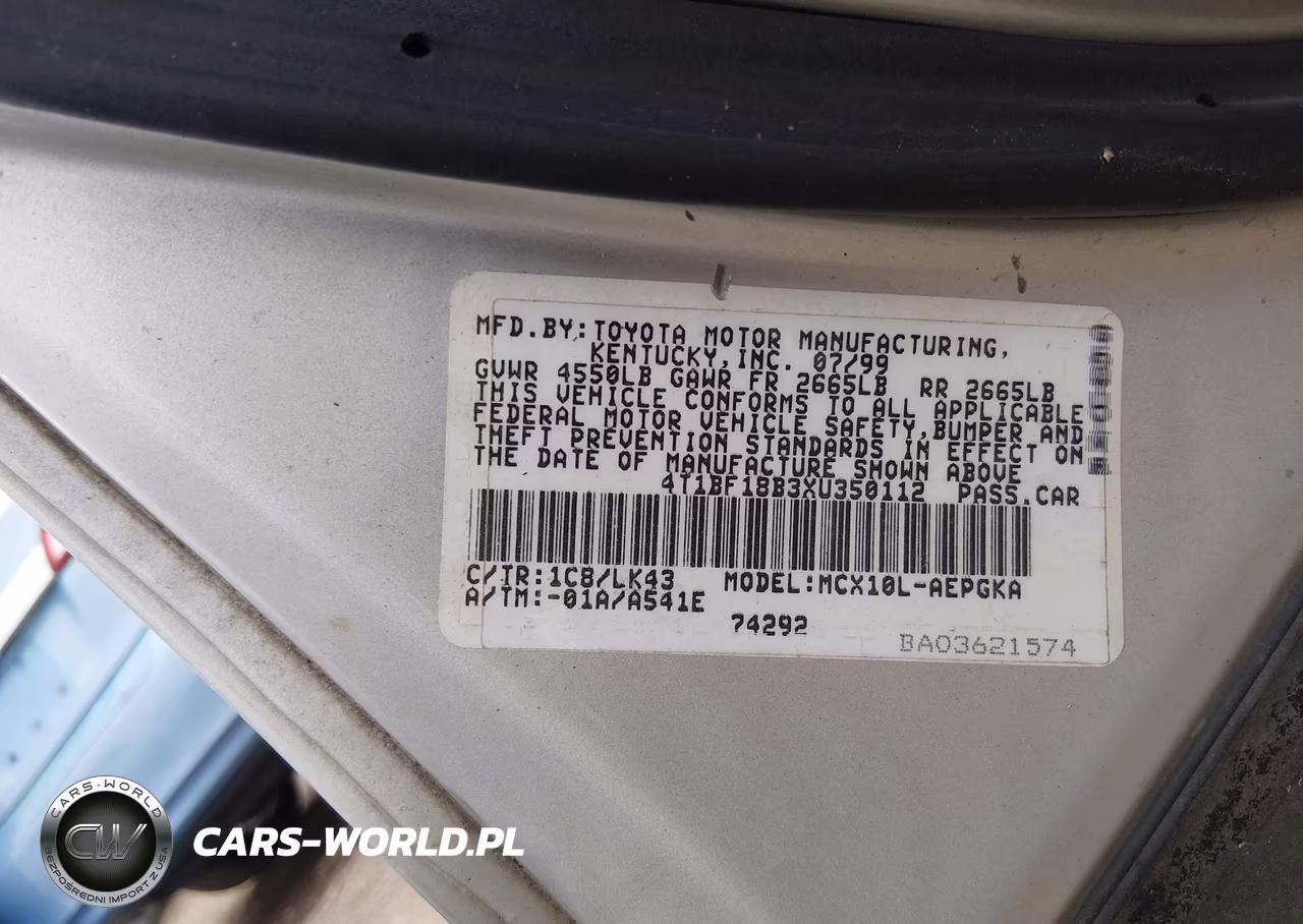 1999 Toyota Avalon Xls VIN:4T1BF18B3XU350112 - 9