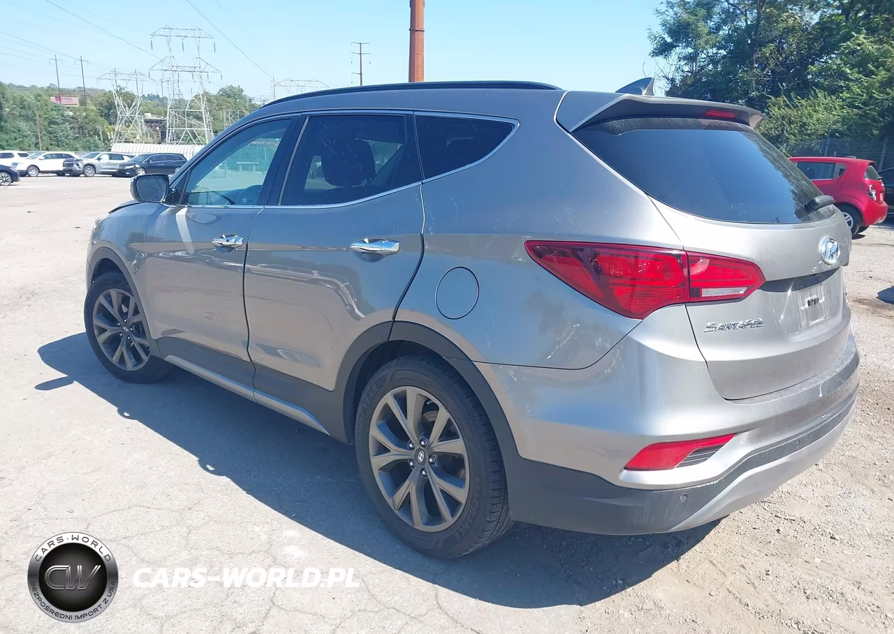 2017 Hyundai Santa Fe Sport 2.0T Ultimate VIN:5XYZWDLA6HG423284 - 3