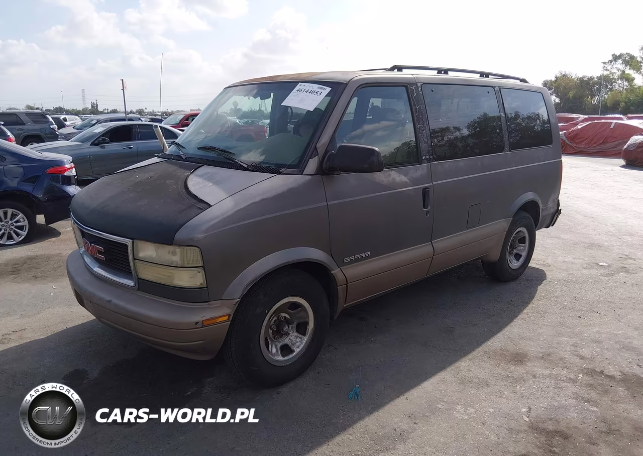 2000 GMC Safari Sl VIN:1GKDM19W0YB503129 - 2