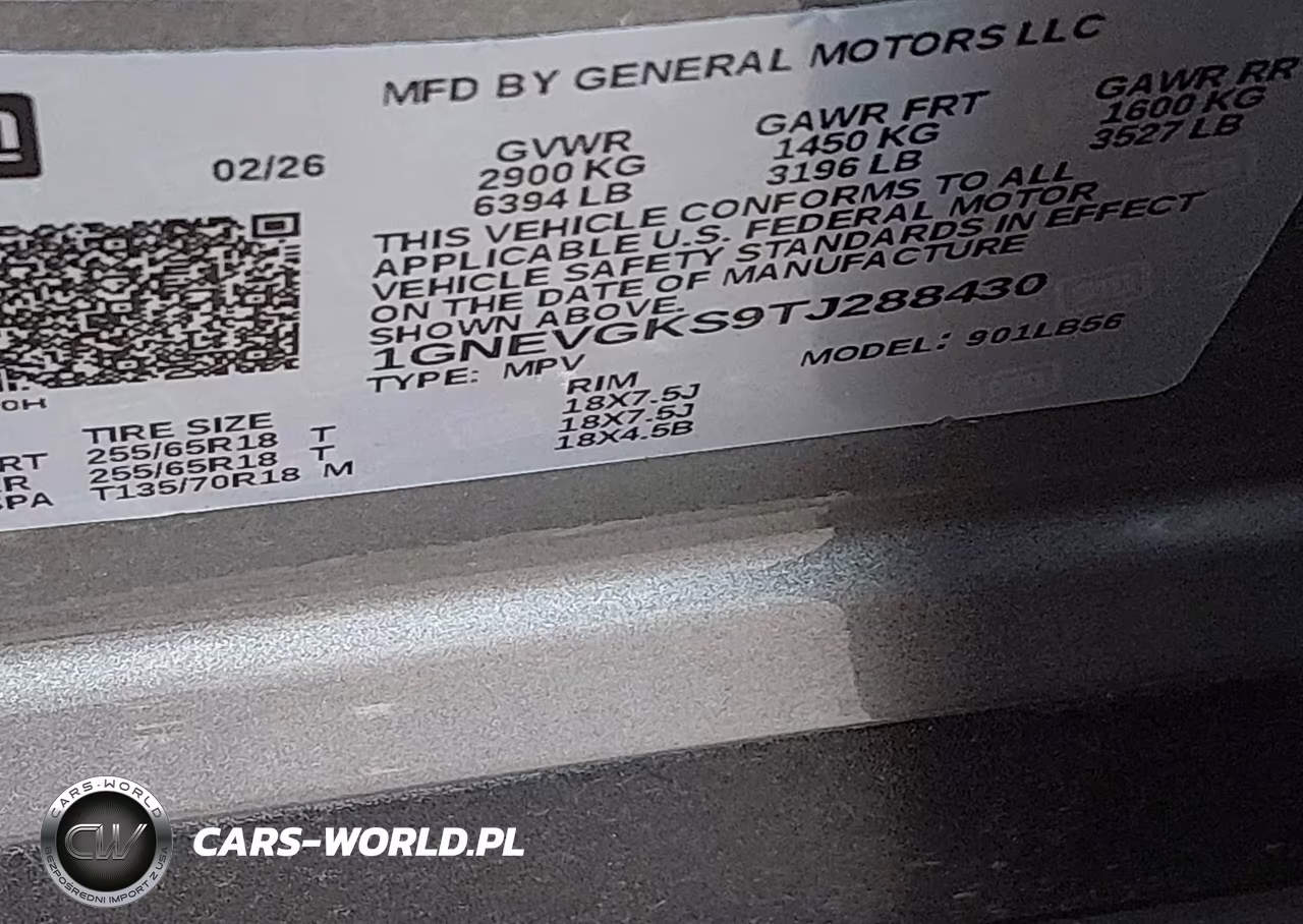 2026 Chevrolet Traverse Awd Lt VIN:1GNEVGKS9TJ288430 - 9