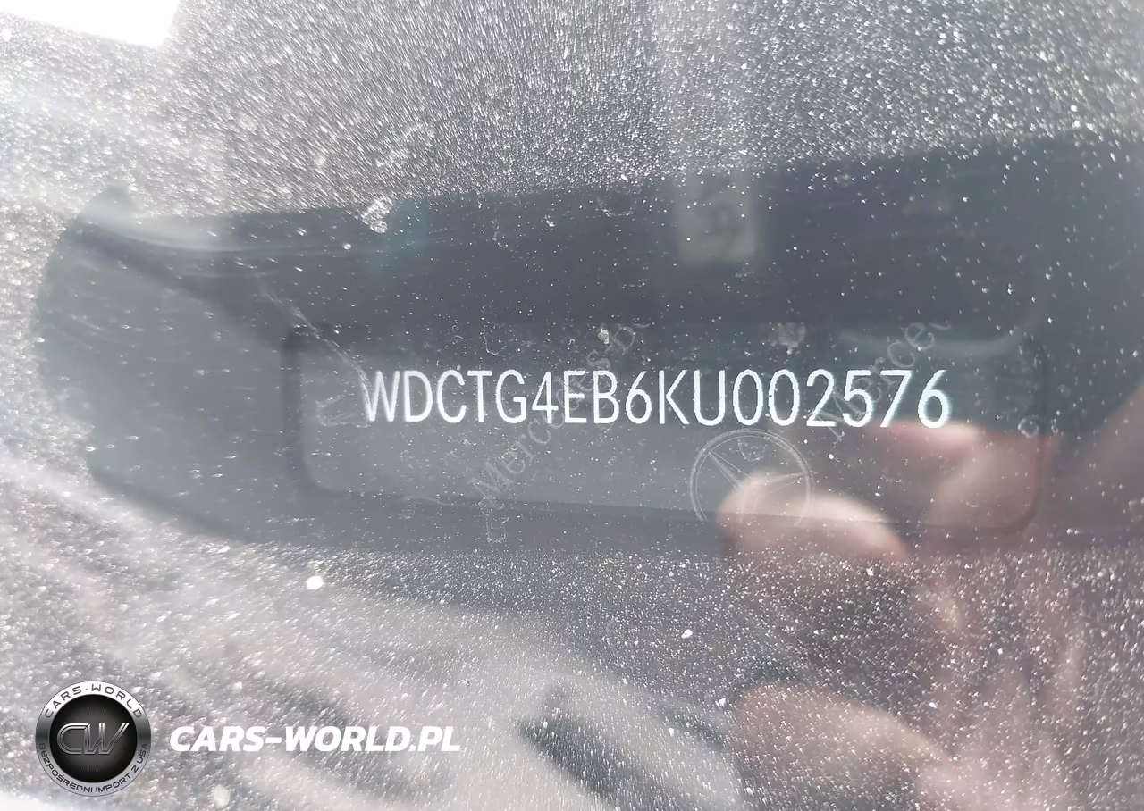 2019 Mercedes-Benz Gla 250 VIN:WDCTG4EB6KU002576 - 18