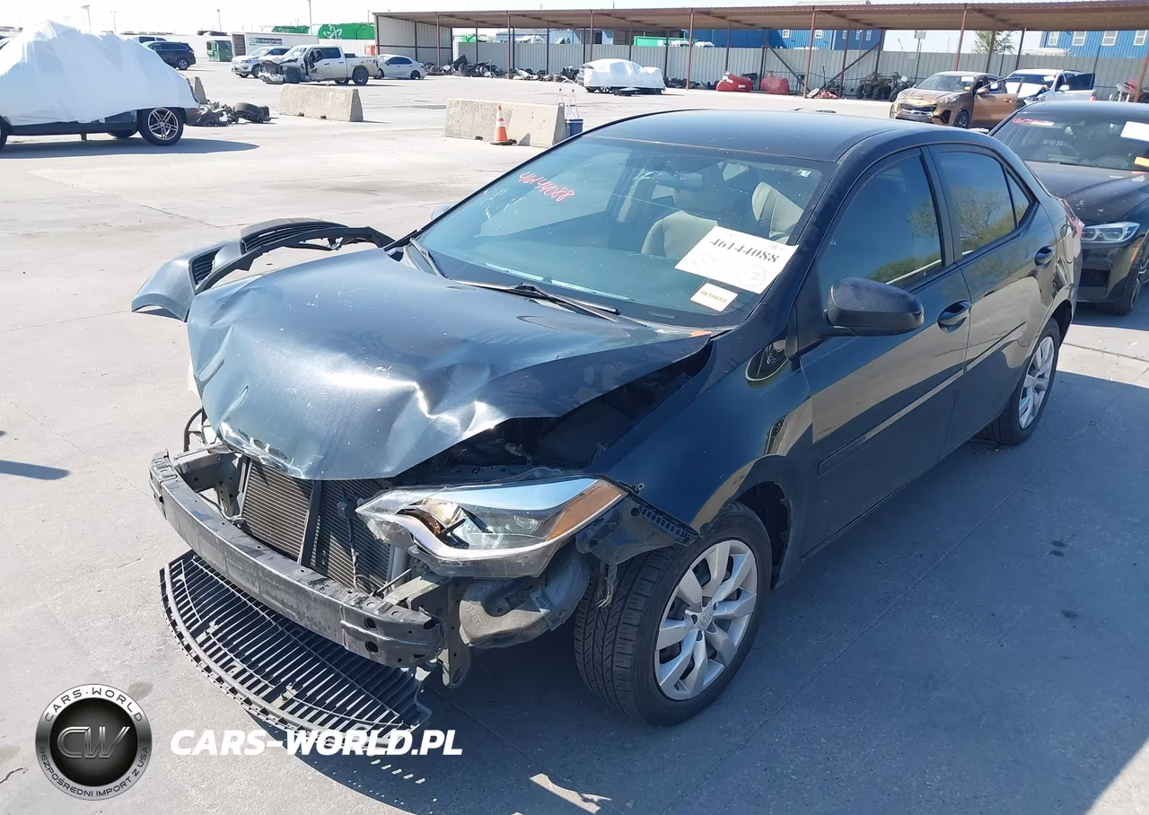 2016 Toyota Corolla Le VIN:5YFBURHE9GP422043 - 2