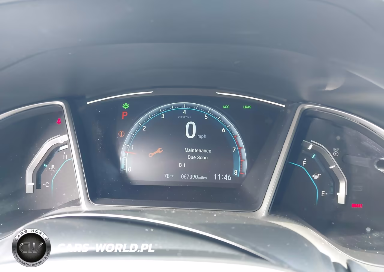 2021 Honda Civic Ex VIN:19XFC1F30ME002367 - 7