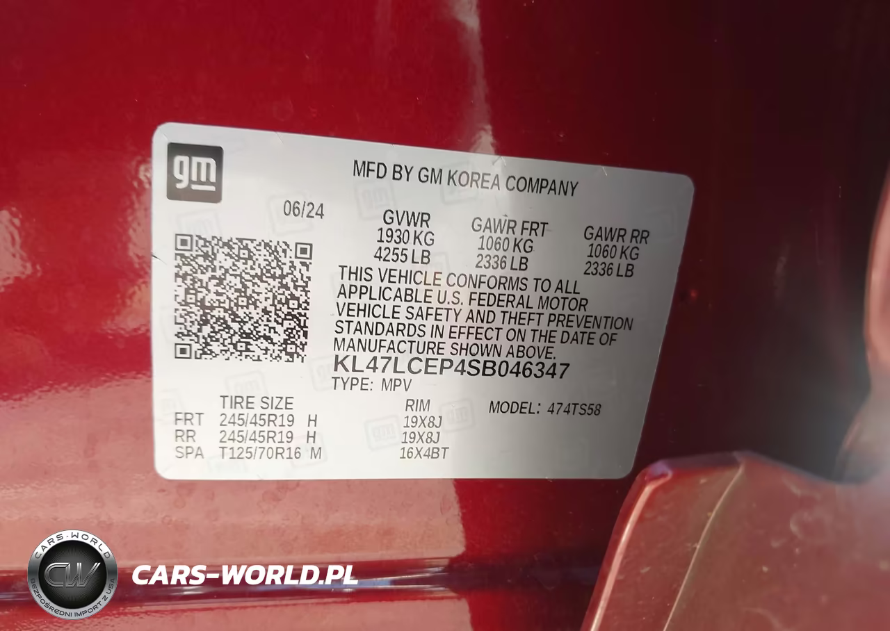 2025 Buick Envista Avenir Fwd VIN:KL47LCEP4SB046347 - 9