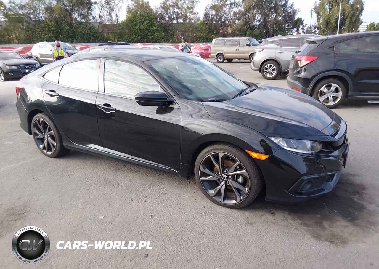 2019 Honda Civic Sport VIN:19XFC2F89KE202971 - 1