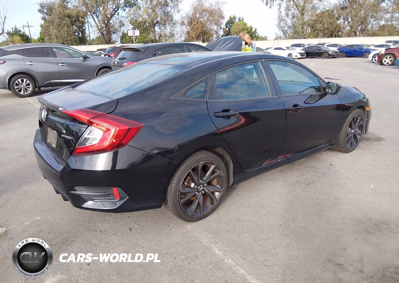 2019 Honda Civic Sport VIN:19XFC2F89KE202971 - 4
