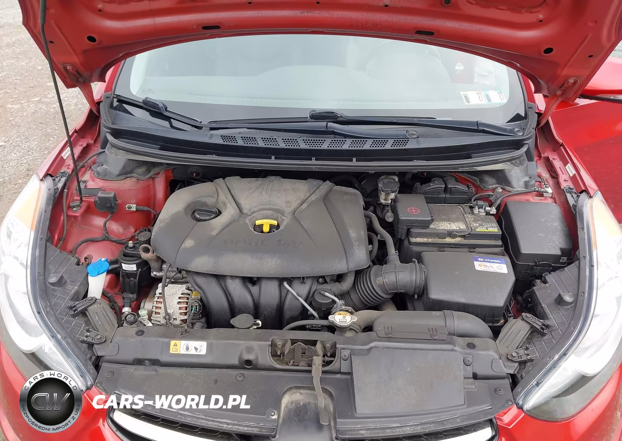 2012 Hyundai Elantra Limited (Ulsan Plant) VIN:KMHDH4AE6CU501186 - 10