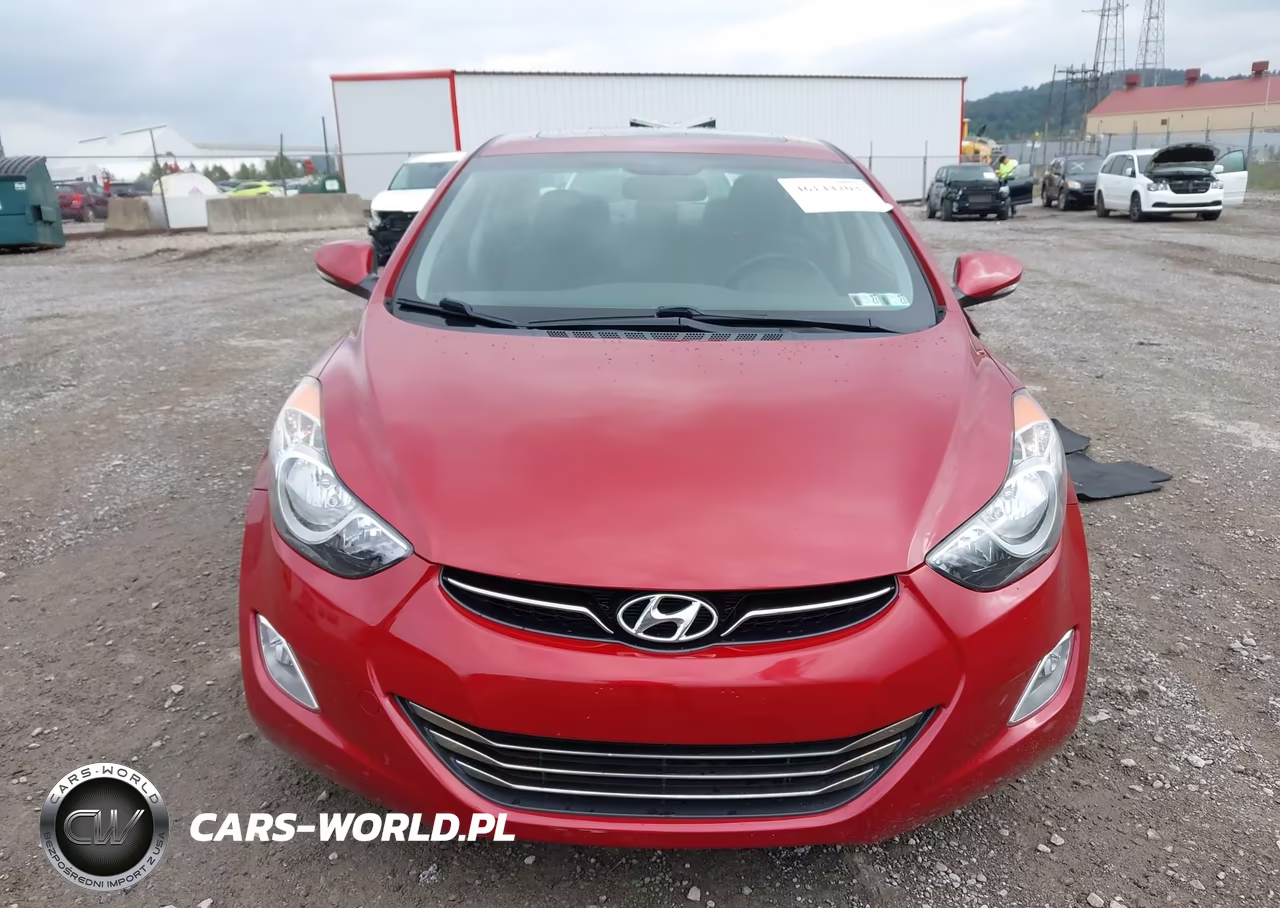 2012 Hyundai Elantra Limited (Ulsan Plant) VIN:KMHDH4AE6CU501186 - 13