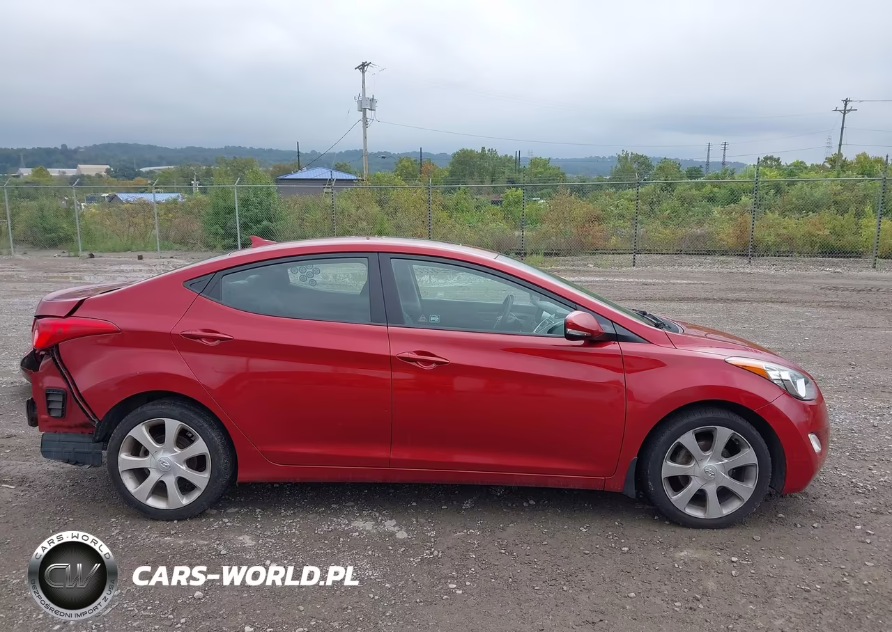 2012 Hyundai Elantra Limited (Ulsan Plant) VIN:KMHDH4AE6CU501186 - 14