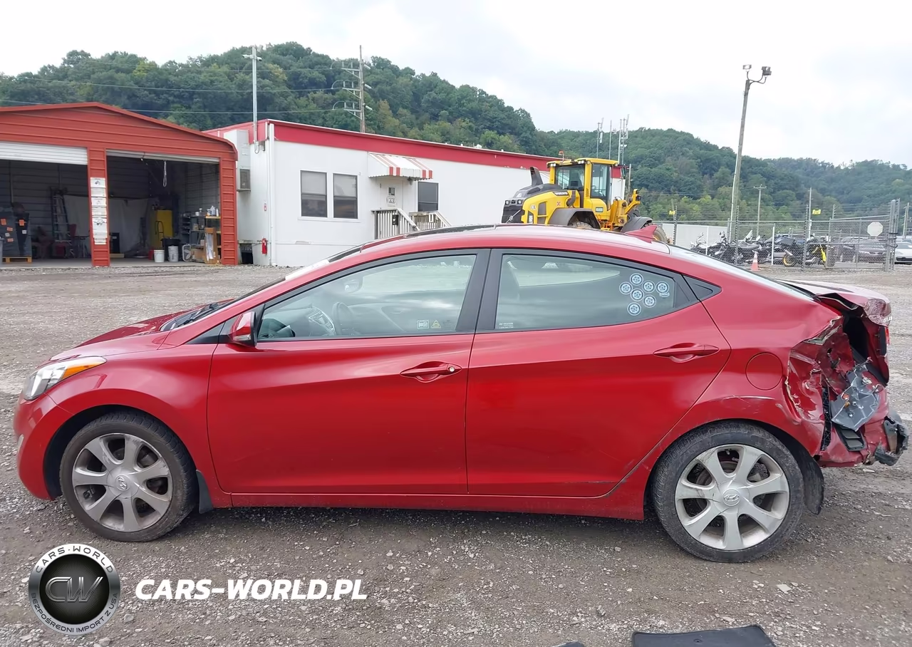 2012 Hyundai Elantra Limited (Ulsan Plant) VIN:KMHDH4AE6CU501186 - 15
