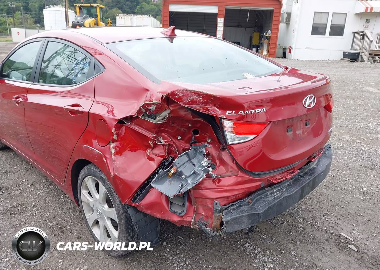 2012 Hyundai Elantra Limited (Ulsan Plant) VIN:KMHDH4AE6CU501186 - 6