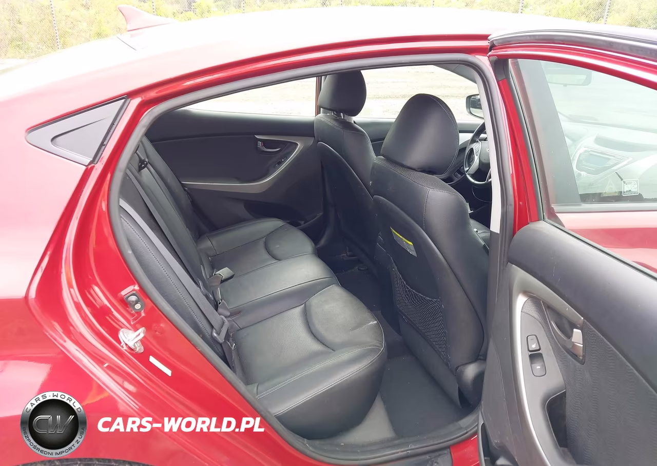 2012 Hyundai Elantra Limited (Ulsan Plant) VIN:KMHDH4AE6CU501186 - 8