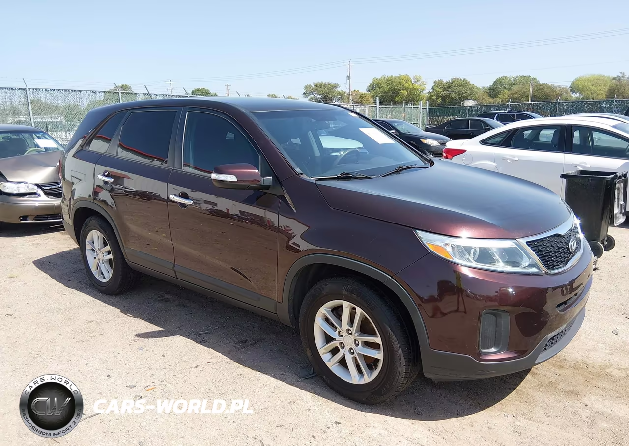 2014 Kia Sorento Lx VIN:5XYKT3A69EG487513 - 1