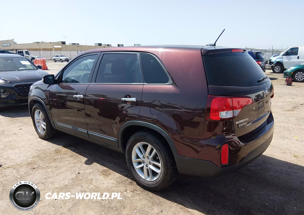 2014 Kia Sorento Lx VIN:5XYKT3A69EG487513 - 3
