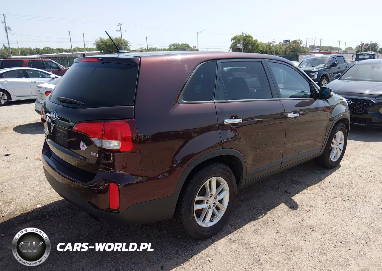 2014 Kia Sorento Lx VIN:5XYKT3A69EG487513 - 4