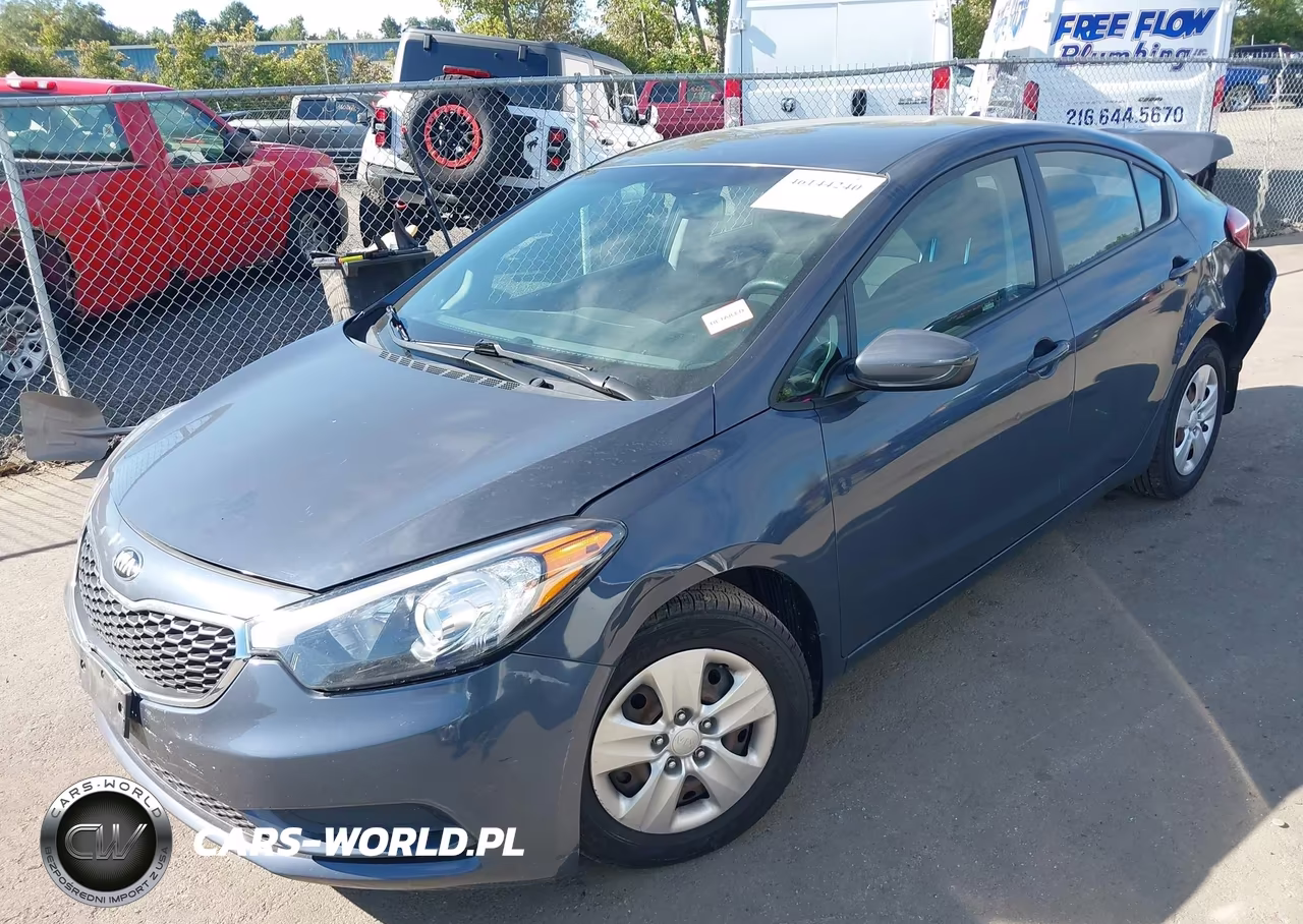 2016 Kia Forte Lx VIN:KNAFK4A6XG5486440 - 2