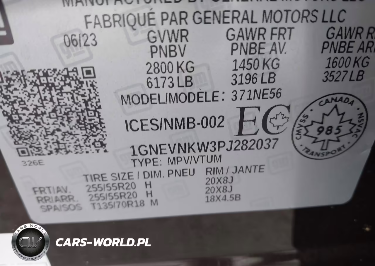 2023 Chevrolet Traverse High Country VIN:1GNEVNKW3PJ282037 - 9