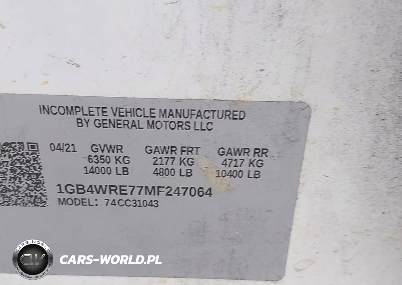 2021 Chevrolet Silverado 3500Hd Cc Work Truck VIN:1GB4WRE77MF247064 - 9