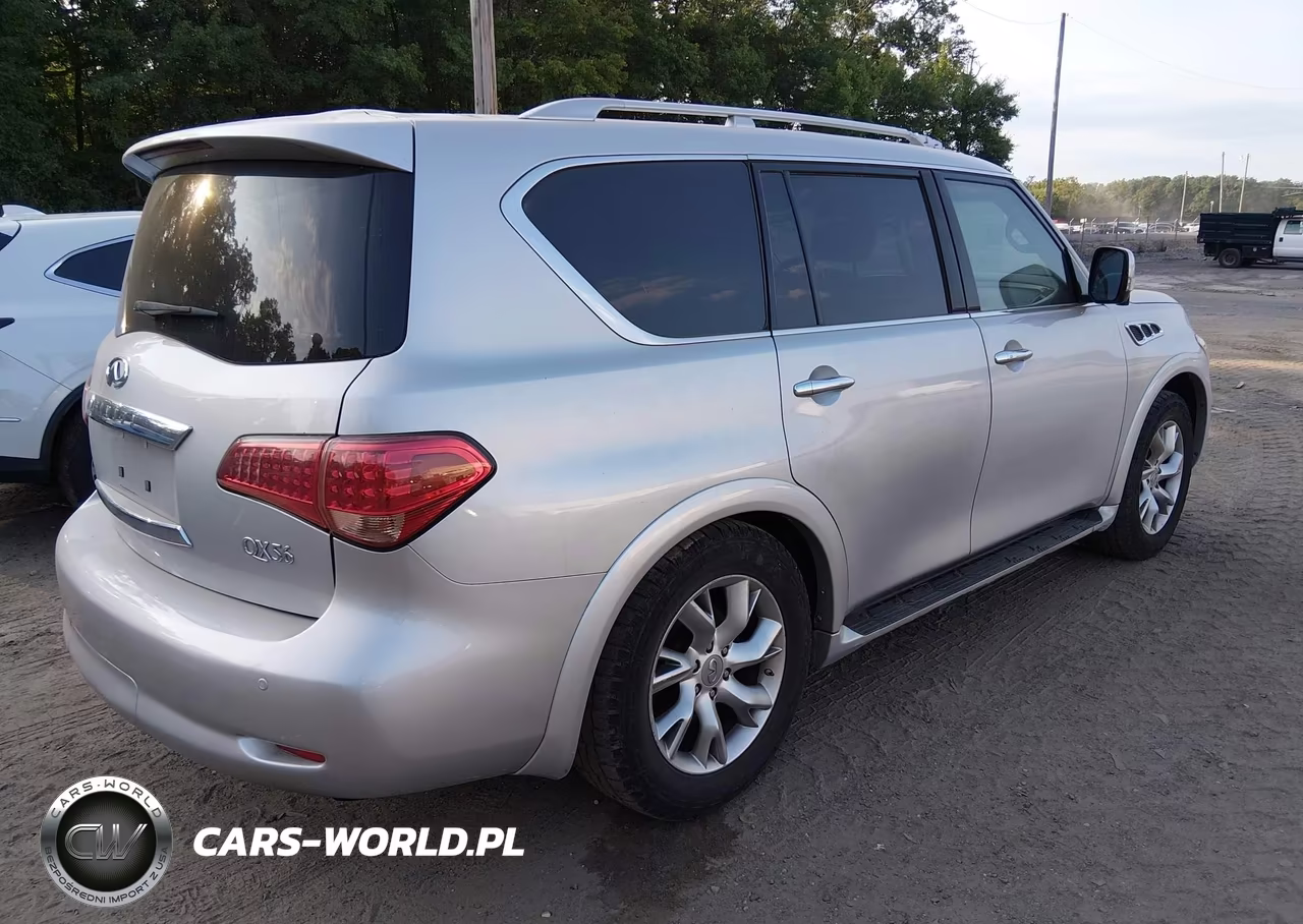 2011 Infiniti Qx56 VIN:JN8AZ2NE0B9003591 - 4