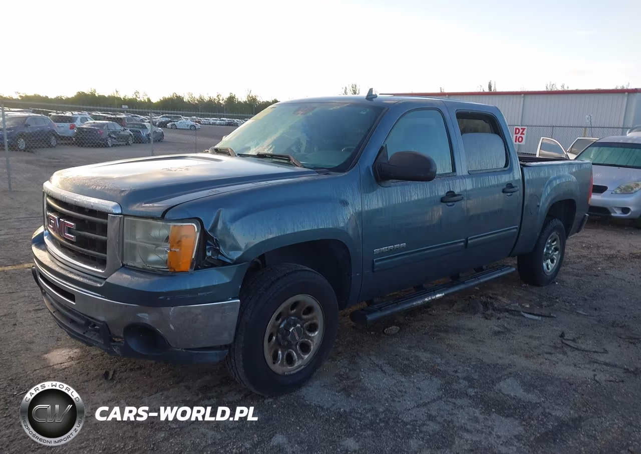 2010 GMC Sierra 1500 Sl VIN:3GTRCUEA4AG135017 - 2