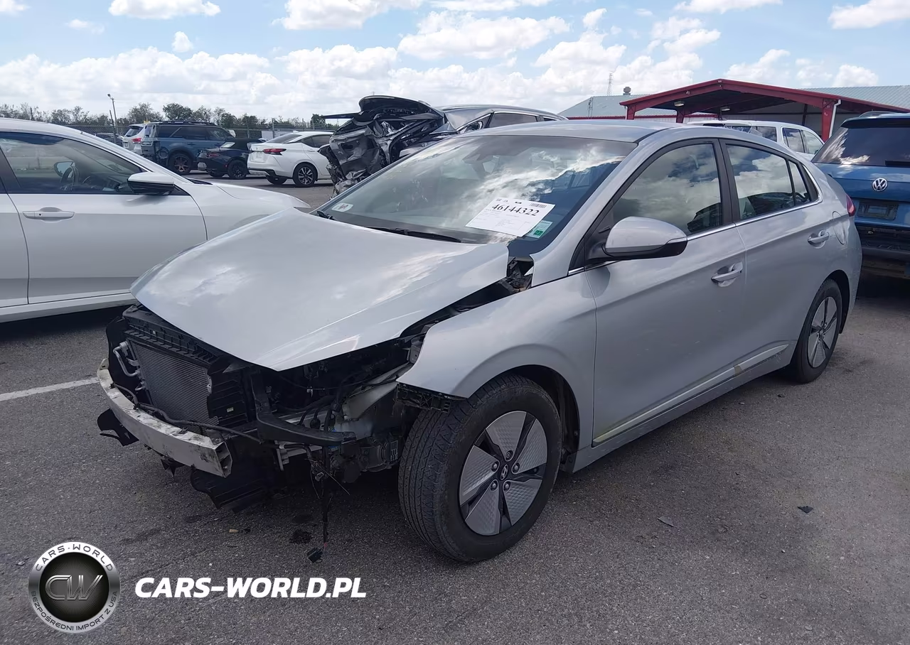 2021 Hyundai Ioniq Hybrid Se VIN:KMHC75LC9MU256045 - 2