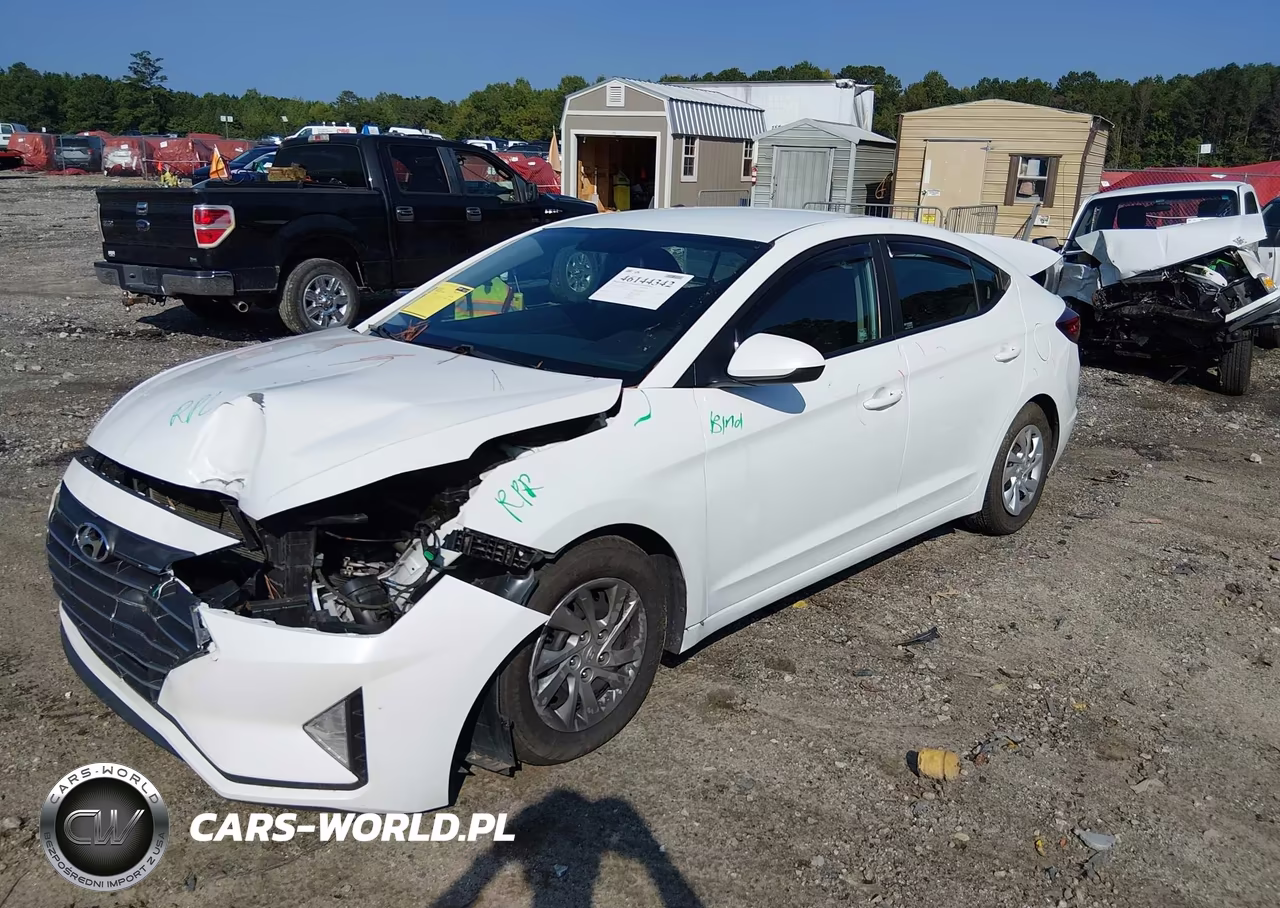2019 Hyundai Elantra Se VIN:5NPD74LF7KH435947 - 2