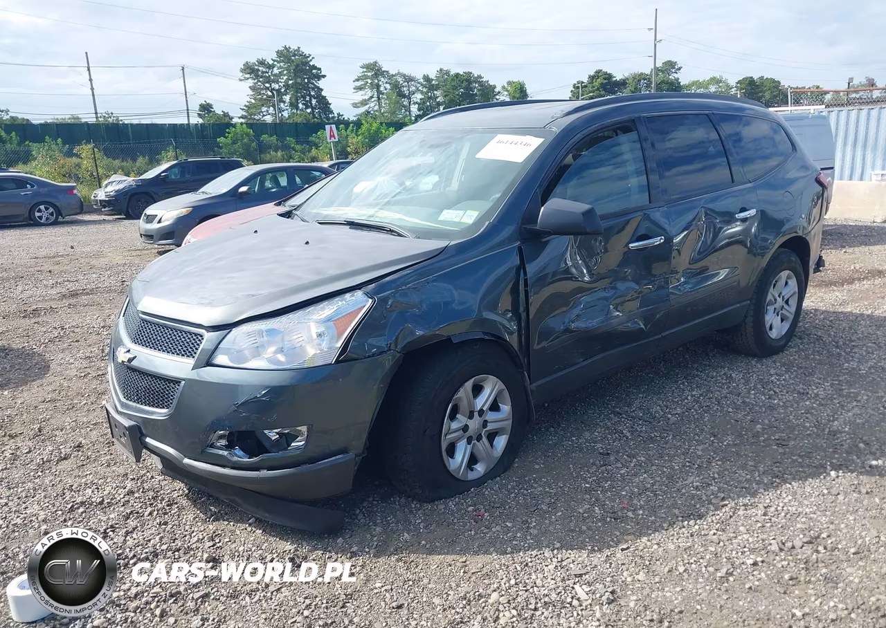 2011 Chevrolet Traverse Ls VIN:1GNKREED3BJ349973 - 2