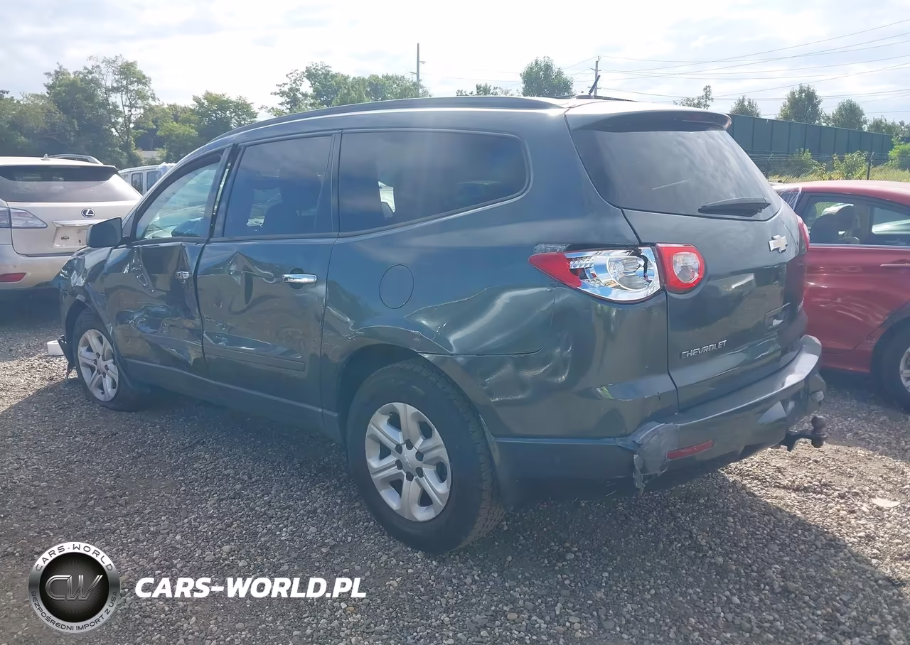 2011 Chevrolet Traverse Ls VIN:1GNKREED3BJ349973 - 3