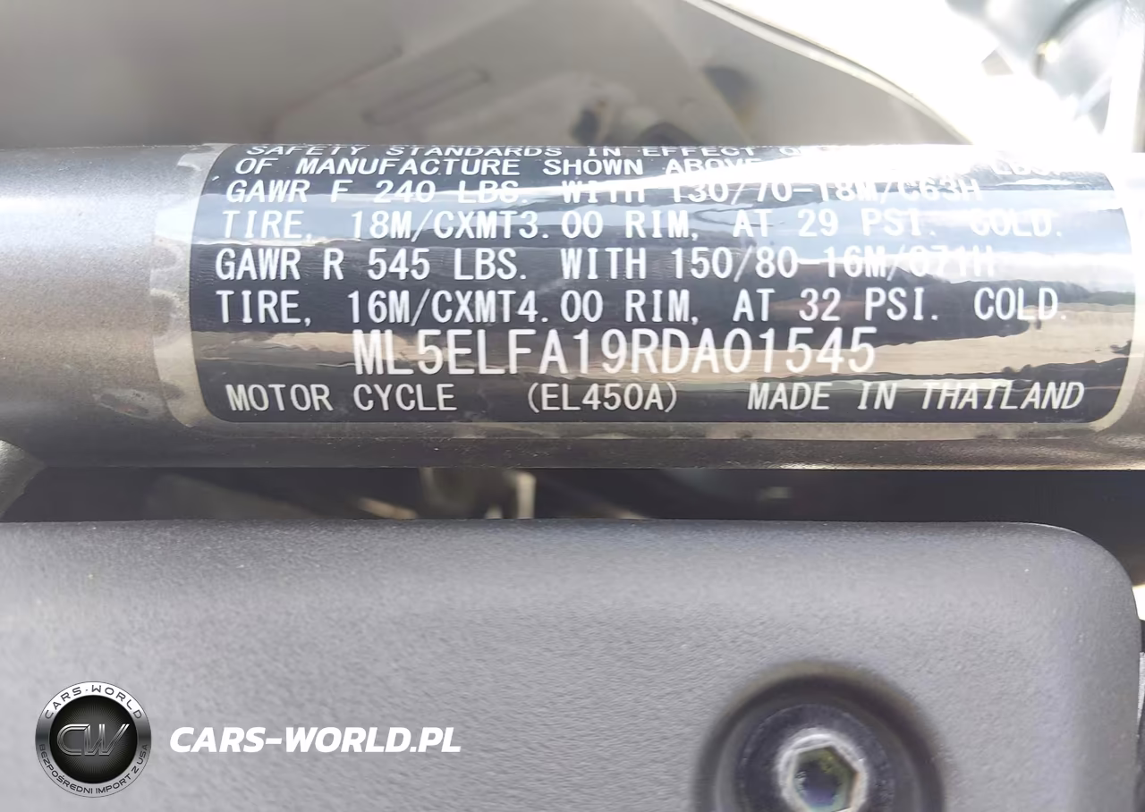 2024 Kawasaki El450 A VIN:ML5ELFA19RDA01545 - 10