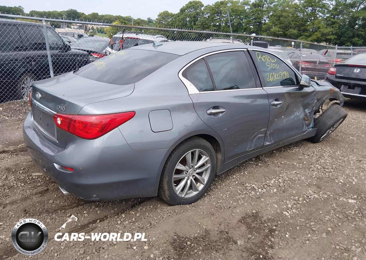 2014 Infiniti Q50 Premium VIN:JN1BV7AR1EM695298 - 4