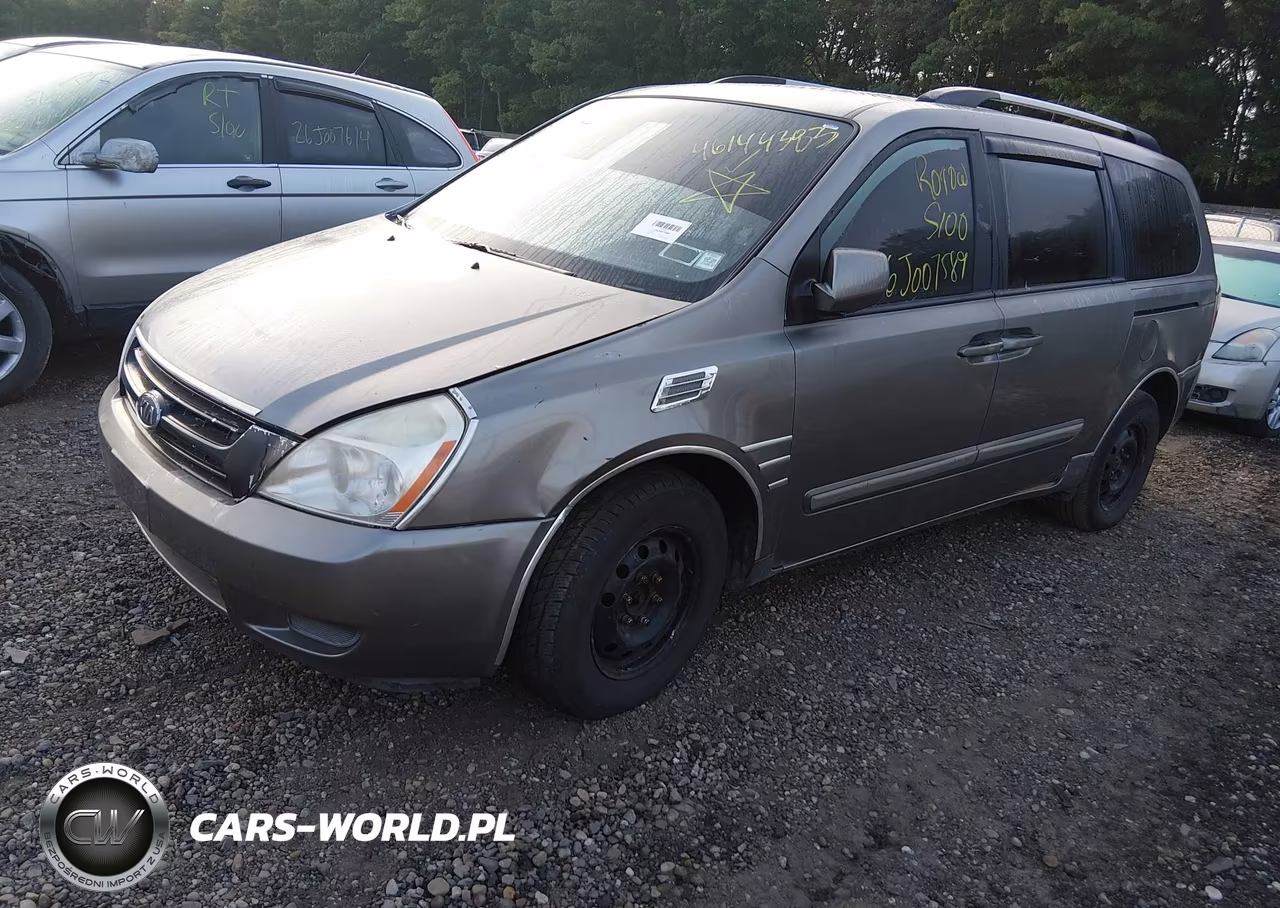 2010 Kia Sedona Lx VIN:KNDMG4C37A6338603 - 2
