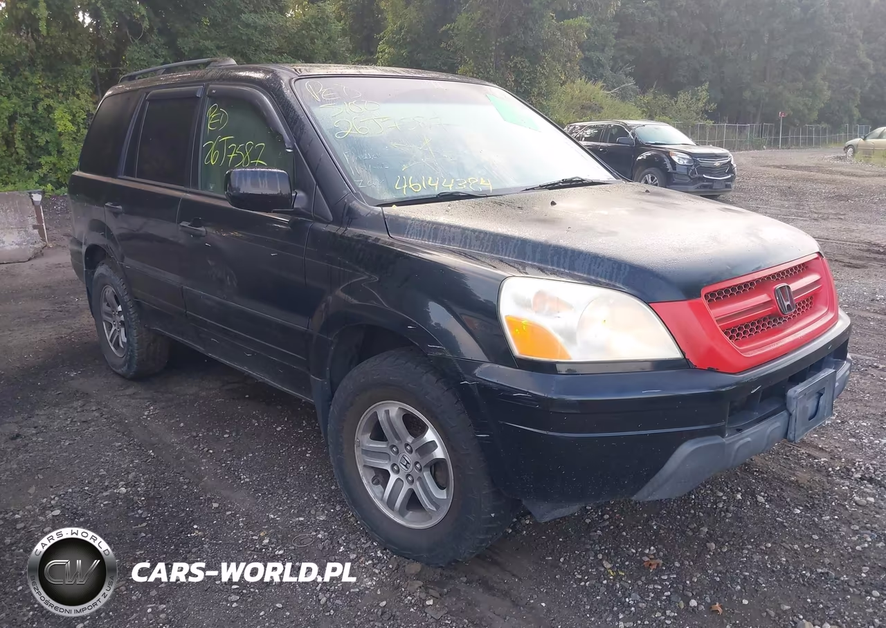 2005 Honda Pilot Ex-L VIN:2HKYF18515H540703 - 1