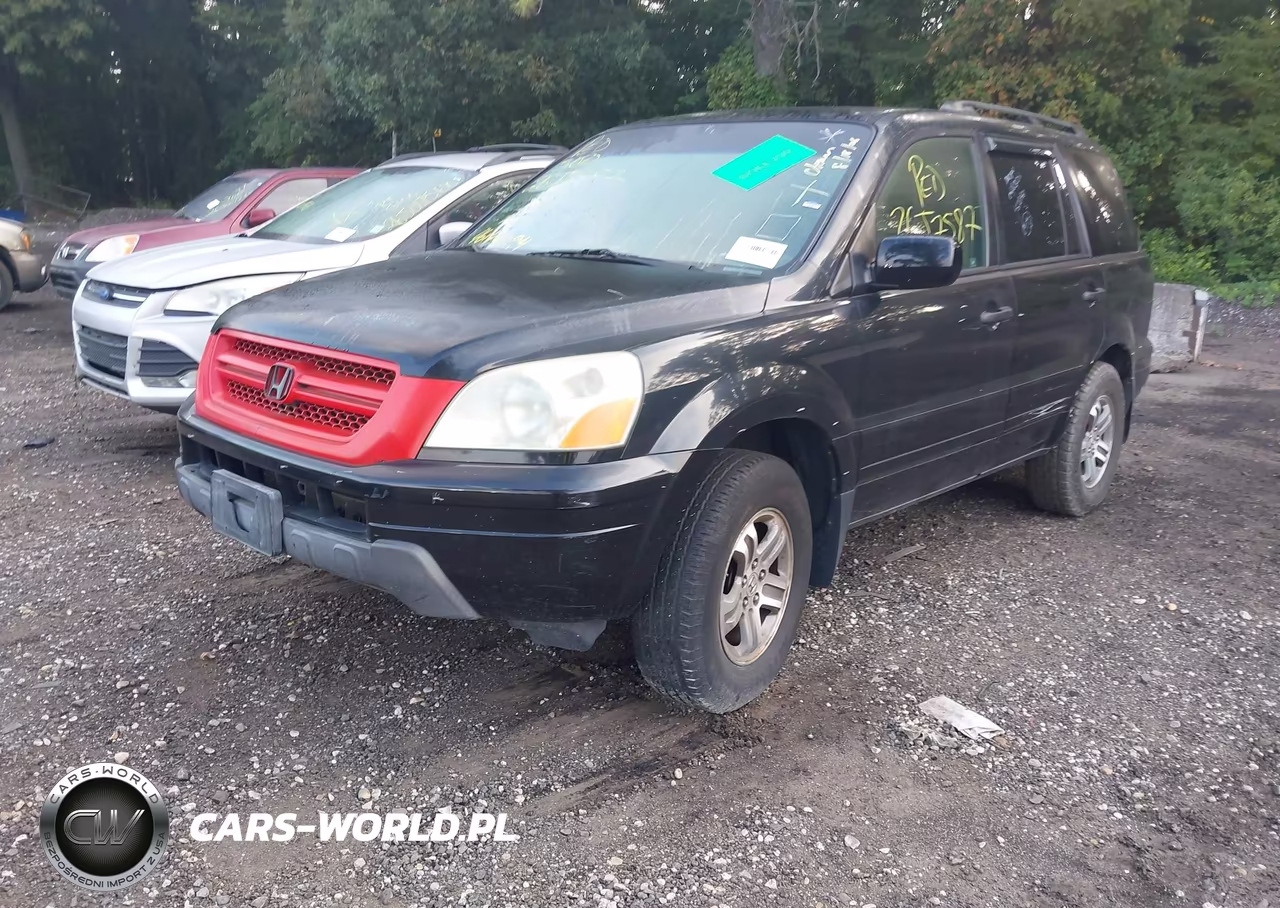 2005 Honda Pilot Ex-L VIN:2HKYF18515H540703 - 2