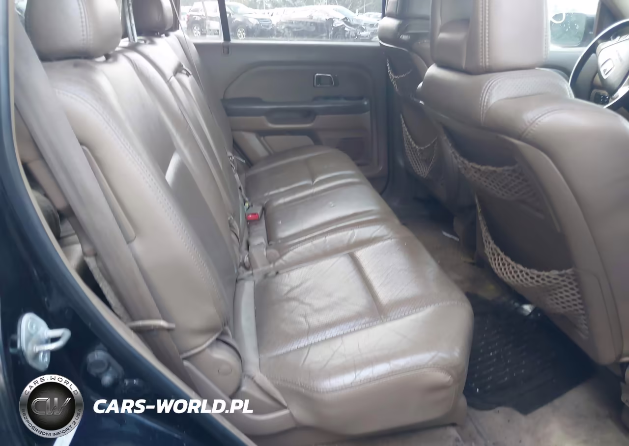 2005 Honda Pilot Ex-L VIN:2HKYF18515H540703 - 8